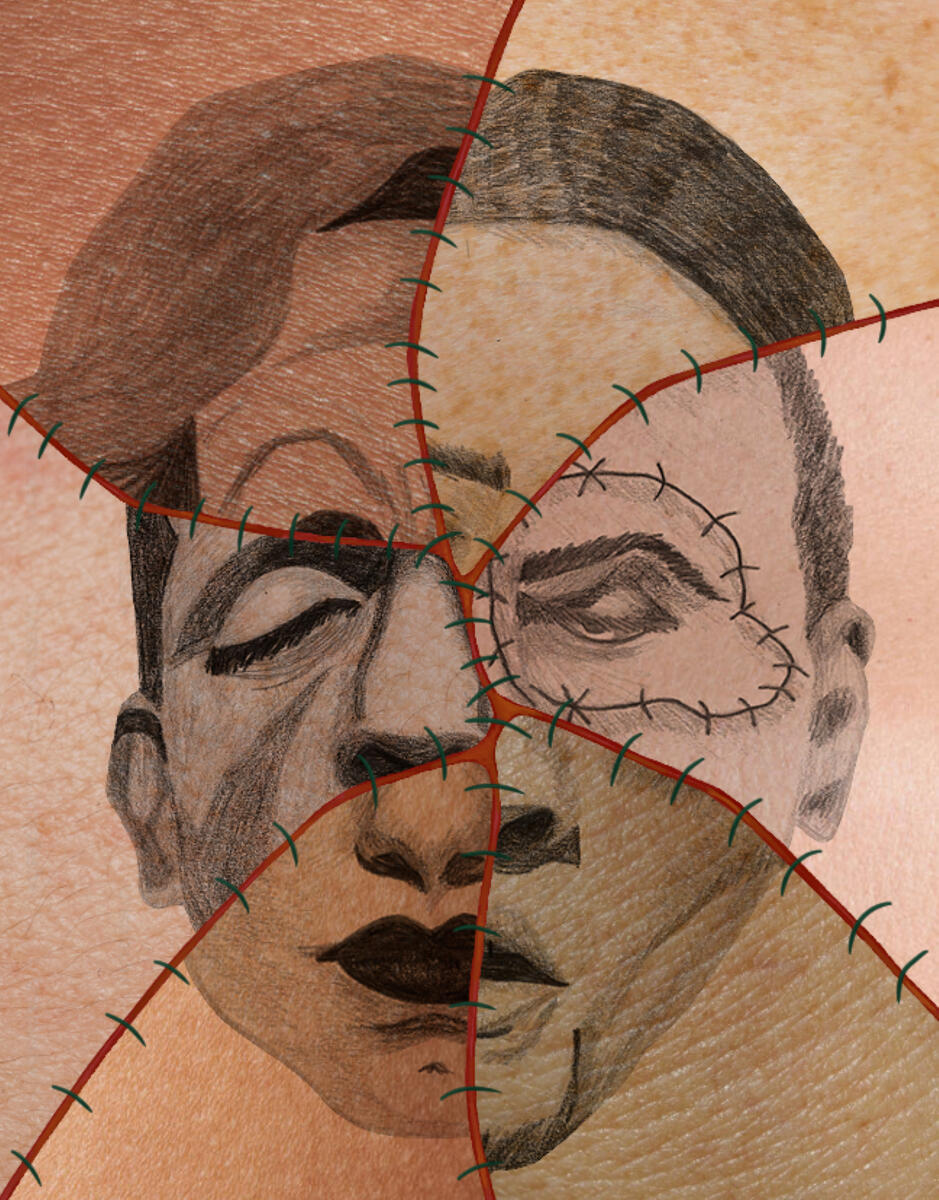 Frankenstein Collage 1 Frankenstein Collage 1