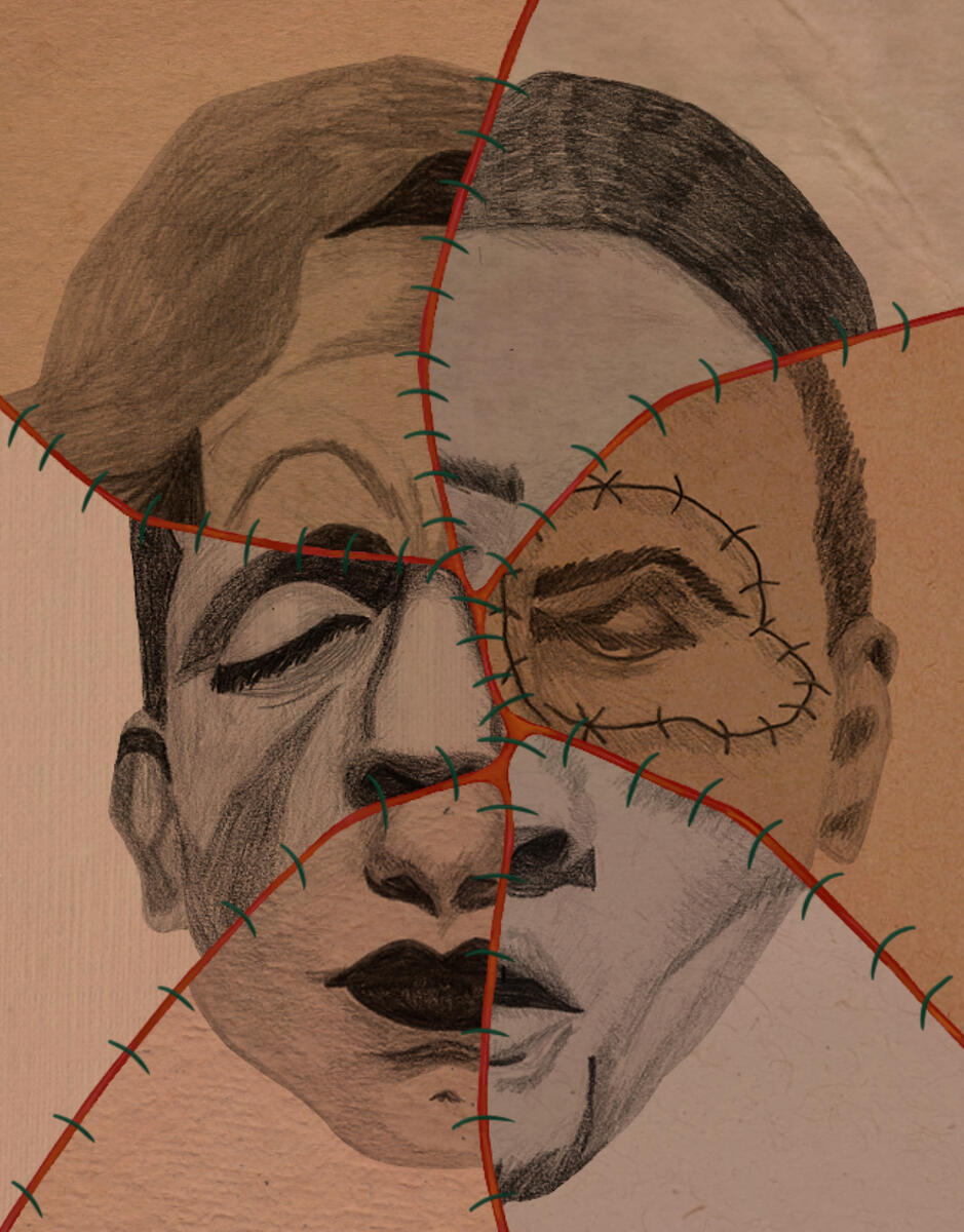 Frankenstein Collage 2 Frankenstein Collage 2
